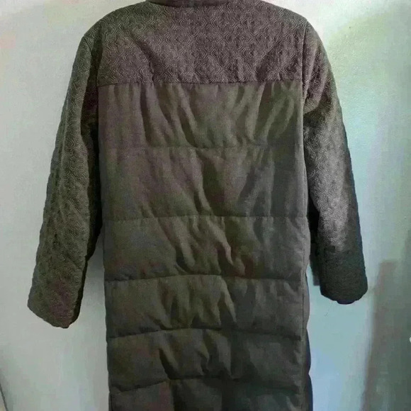 Vintage Tory Burch down jacket with beautiful quilted details in grey, size S - Picture 3 of 8